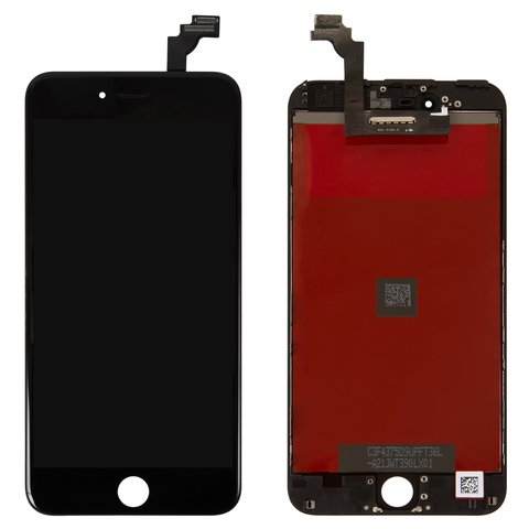 Дисплей для Apple iPhone 6 Plus, черный, с рамкой, Original PRC 
