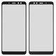 Скло корпуса для Samsung A530F Galaxy A8 (2018), A530F/DS Galaxy A8 (2018), чорне
