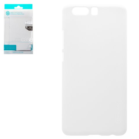 Чехол Nillkin Super Frosted Shield для Huawei P10 Plus, белый, матовый, пластик, #6902048139763
