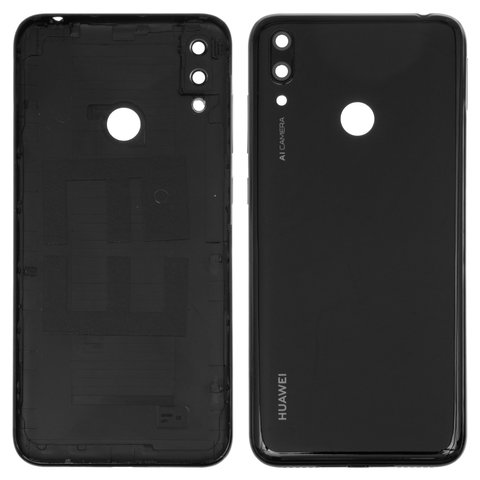 Задняя панель корпуса для Huawei Y7 2019 , черная, midnight black