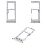 Держатель SIM-карты для Samsung G973 Galaxy S10, G975 Galaxy S10 Plus, желтый, c держателем MMC, dual SIM