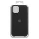 Чохол для Apple iPhone 12 mini, чорний, Original Soft Case, силікон, black (18)