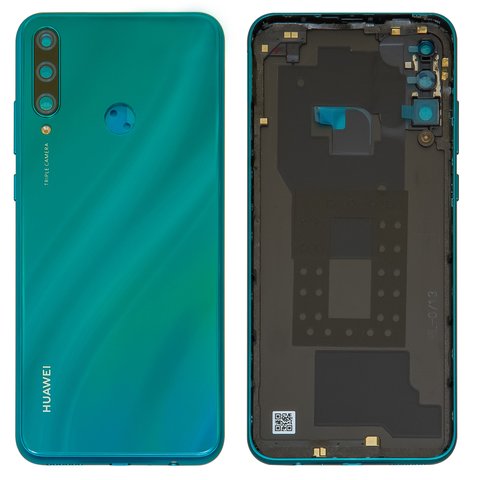 Задня панель корпуса для Huawei Y6p, зелена, MED LX9 MED LX9N