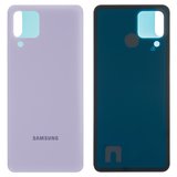 Задня панель корпуса для Samsung A225 Galaxy A22, фіолетова