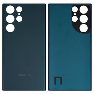 Задняя панель корпуса для Samsung S908B Galaxy S22 Ultra 5G, зеленая