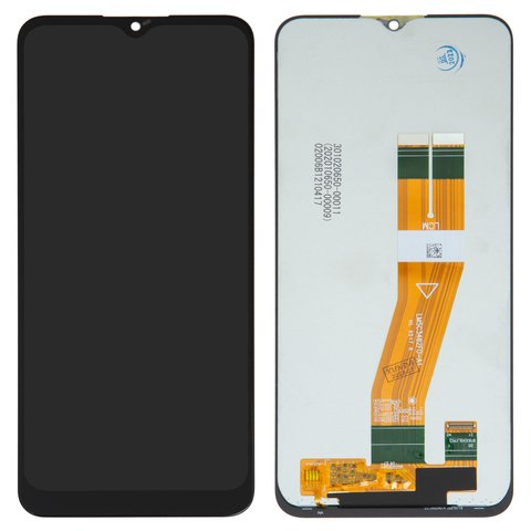 Дисплей для Samsung A035G Galaxy A03, чорний, без рамки, Original PRC , 163 x 72 mm