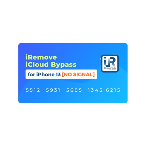 iRemove iCloud Bypass для iPhone 13 [NO SIGNAL]