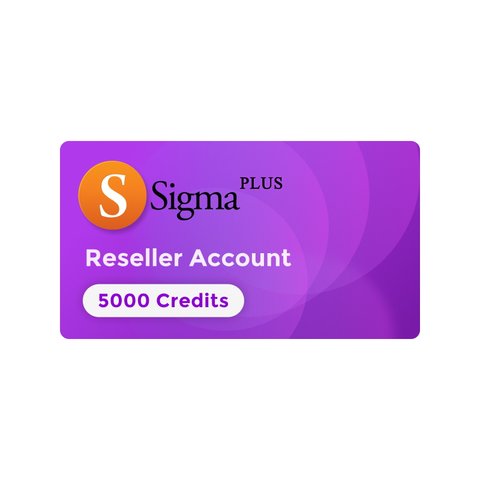 5000 кредитов Sigma Plus для аккаунта реселера