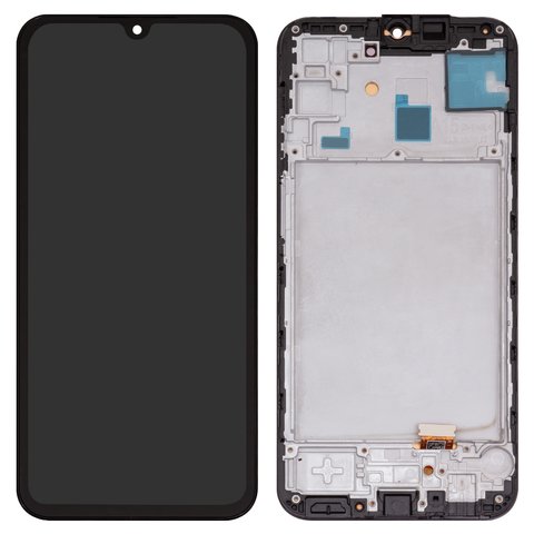 Дисплей для Samsung A155 Galaxy A15, A156 Galaxy A15 5G, чорний, з рамкою, High Copy, OLED 