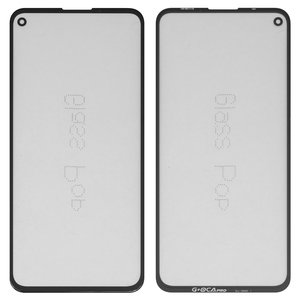 Стекло корпуса G+OCA PRO для Google Pixel 5a 5G, с OCA пленкой, черное