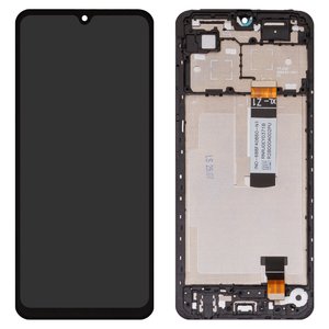 Дисплей для Xiaomi Redmi A5 4G, черный, с рамкой, High Copy, 167.92mm, 25028PC03G, 25028RN03A, 25028RN03I, global version