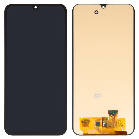Дисплей для Samsung A245 Galaxy A24, M346 Galaxy M34, чорний, без рамки, High Copy, OLED 