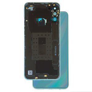 Задняя панель корпуса для Huawei Honor Play 9A, голубая, со стеклом камеры, blue water Emerald, MOA AL00 MOA TL00 MED AL20 MOA AL20