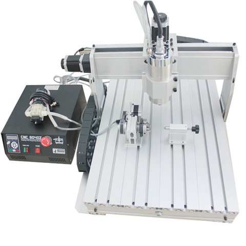 4 axis CNC Router Engraver ChinaCNCzone 6040 1500 W 