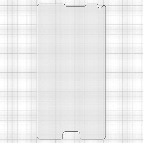Vidrio de protección templado All Spares puede usarse con Samsung N910H Galaxy Note 4, 0,26 mm 9H