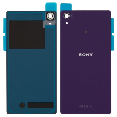 Housing Back Cover compatible with Sony D6502 Xperia Z2, D6503 Xperia Z2, purple 