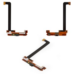 Cable flex puede usarse con Xiaomi Mi 2A, del micrófono, del conector de carga, con componentes, placa del cargador