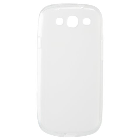 Case compatible with Samsung I9300 Galaxy S3, colourless, transparent, silicone 