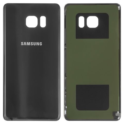 Housing Back Cover compatible with Samsung N930F Galaxy Note 7, black 