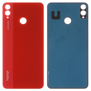 Panel trasero de carcasa puede usarse con Huawei Honor 8X, roja