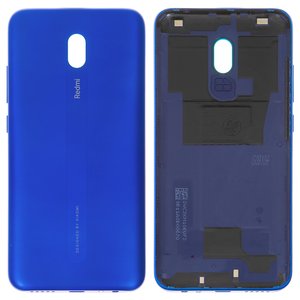 Panel trasero de carcasa puede usarse con Xiaomi Redmi 8A, azul, MZB8458IN, M1908C3KG, M1908C3KH