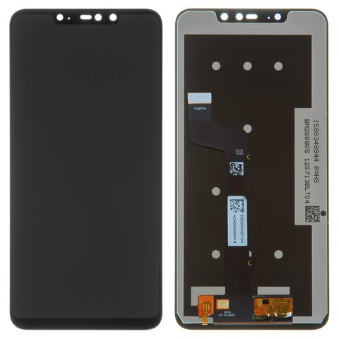 Pantalla LCD puede usarse con Xiaomi Redmi Note 6 Pro, negro, sin marco, High Copy, M1806E7TG, M1806E7TH, M1806E7TI