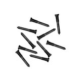 Screw compatible with iPhone 11, iPhone 12, iPhone 13, iPhone 14, iPhone 15, (black, 10 pcs., external)
