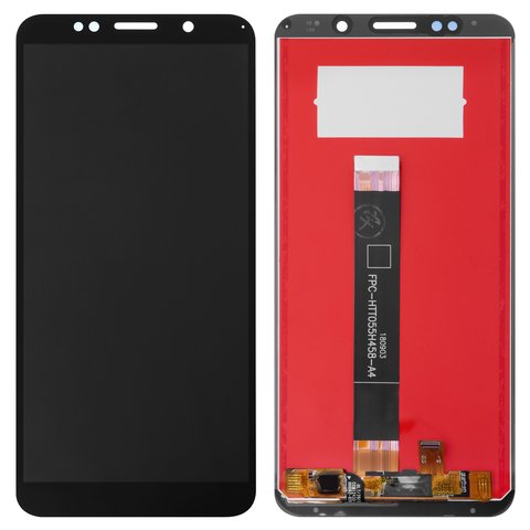 Pantalla LCD puede usarse con Huawei Honor 7A 5,45", Honor 7s, Honor Play 7, Y5 2018 , Y5 Prime 2018 , negro, sin logotipo, sin marco, High Copy, DUA L22 