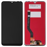 LCD compatible with Huawei Y7 (2019), (black, without logo, without frame, High Copy, DUB-LX1)
