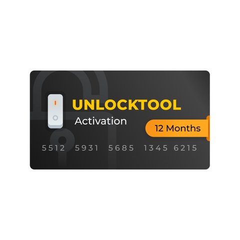 Activación Unlocktool para 12 meses 360 días 