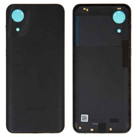 Housing Back Cover compatible with Samsung A032 Galaxy A03 Core, black 