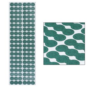 Paper Insulation for Batteries 18650, sheet, for plus, 1x3 