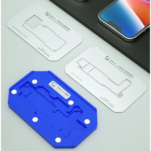 Conjunto para reballing BGA Mechanic iBGA 14, para reparar placas base, 4 in 1