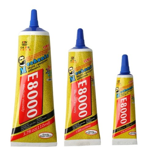 Sealant Glue Mechanic E8000, for touchscreen LCD gluing, 110 ml, transparent 