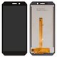 LCD compatible with Doogee S51, S61, (black, without frame, High Copy, FPC-Y89107)