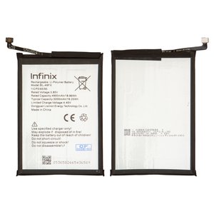 Battery BL 49FX compatible with Infinix Hot 8, Hot 8 Lite, Hot 9 Pro X655F , Smart 5, Li Polymer, 3.85 V, 5000 mAh, Original PRC  