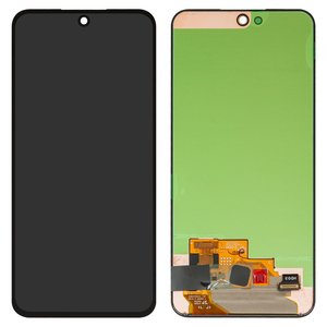 Pantalla LCD puede usarse con Samsung A366 Galaxy A36, A566 Galaxy A56, negro, sin marco, Original PRC 