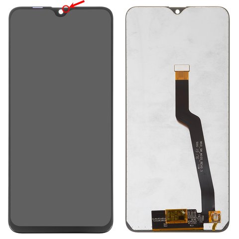 LCD compatible with Samsung M105 Galaxy M10, black, without frame, original change glass 