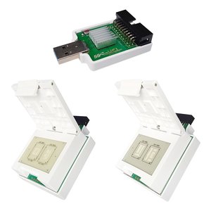 BGA221 BGA254 eMMC eMCP Socket + 2 in 1 BGA153 169 | BGA162 186 eMMC eMCP Socket + USB3.0 SuperSpeed uSD eMMC Reader for EMMC Dongle UFI Box