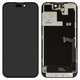 Дисплей для iPhone 14 Pro, черный, с рамкой, (OLED), GX OEM hard