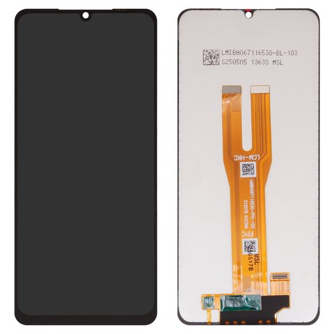LCD compatible with Samsung A065 Galaxy A06, black, without frame, Copy 