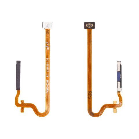 Flat Cable compatible with Realme C63 4G, Note 60; Oppo A3x CPH2641 , for fingerprint recognition Touch ID , dark blue 
