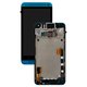 Pantalla LCD puede usarse con HTC One M7 801e, azul claro, Original (PRC)