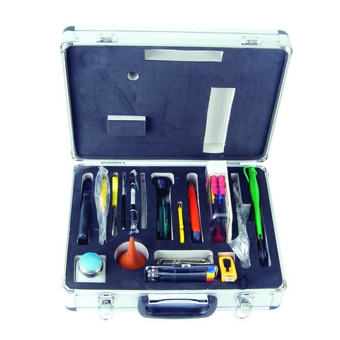 Juego de herramientas para redes de fibra óptica DVP 100A