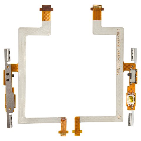 Cable flex puede usarse con HTC EVO 3D, G17, X515m, botones de cámara, botones 2D 3D, con componentes