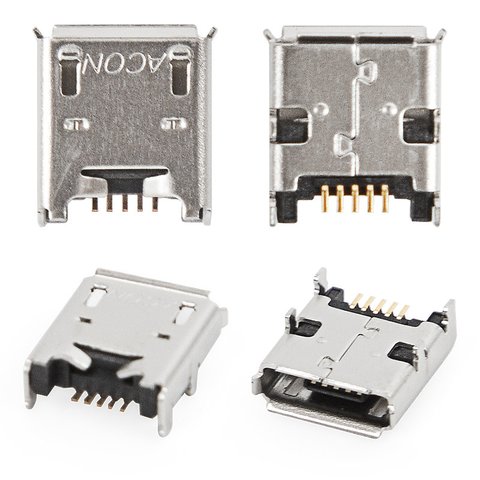 Conector de carga puede usarse con Acer Iconia Tab B1 A71, 5 pin, micro USB tipo B