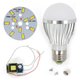 Juego de piezas para armar lámpara LED regulable SQ-Q02 5730 5 W (luz blanca cálida, E27)
