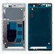 Marco de pantalla puede usarse con Sony C6602 L36h Xperia Z, C6603 L36i Xperia Z, C6606 L36a Xperia Z, blanco