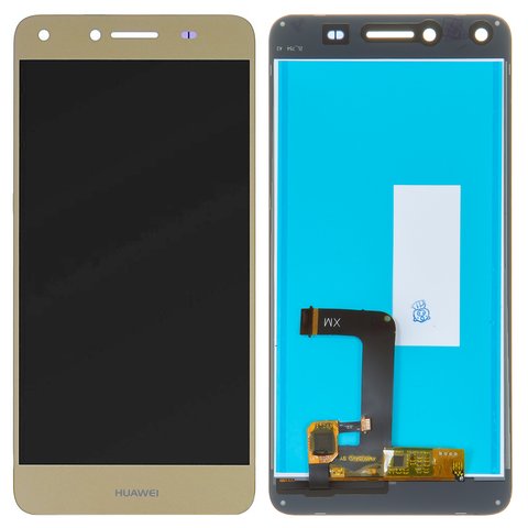 Pantalla Lcd Puede Usarse Con Huawei Y Ii Dorado Clase B Sin Marco