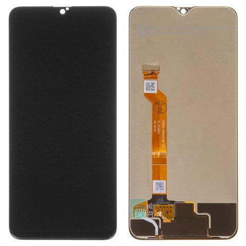 Pantalla LCD puede usarse con Realme 2 Pro; Oppo A7X, F9, F9 Pro, negro, sin marco, Original PRC , PBBM00, PBBT00, CPH1823, CPH1881, CPH1825, RMX1801, RMX1807